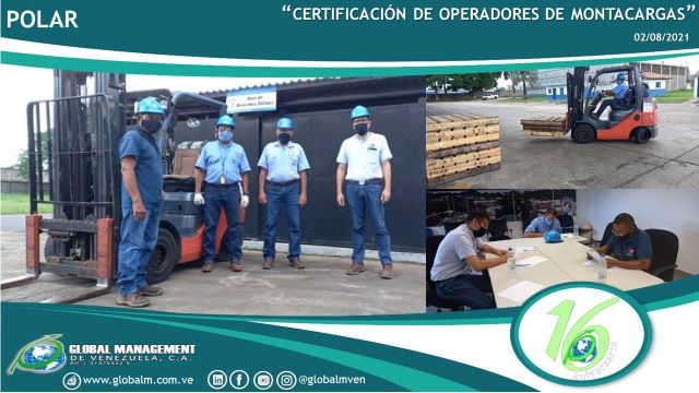 Curso-Certificación-Operadores-Montacargas-Polar-Pepsi-Guayana