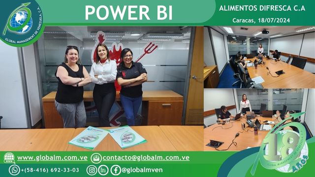 Curso-Power-Bi-Alimentos-Difresca-Caracas