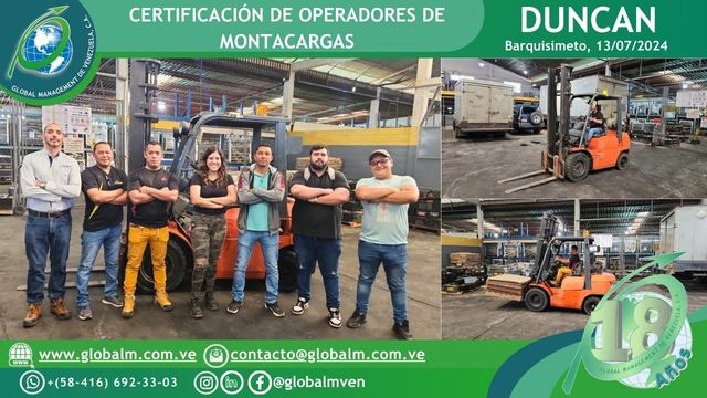 Curso-Certificación-Operadores-Montacargas-Duncan-Barquisimeto