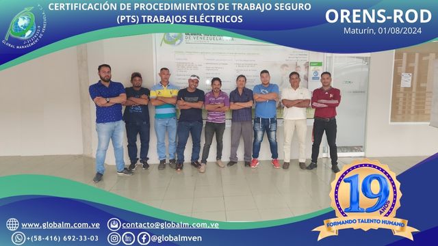 Curso-Certificación-PTS-Polar-Trabajos-Eléctricos-Orens-Rod-Maturín