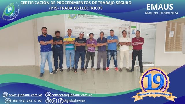 Curso-Certificación-PTS-Polar-Trabajos-Eléctricos-Emaus-Maturín