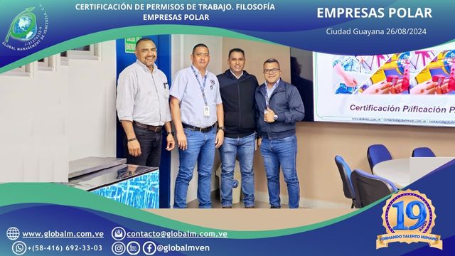 Curso-Certificación-Permisos-Trabajo-Filosofía-Polar-Ciudad-Guayana