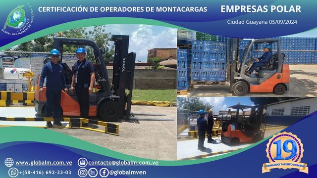 Curso-Certificación-Operadores-Montacargas-Polar-Ciudad-Guayana